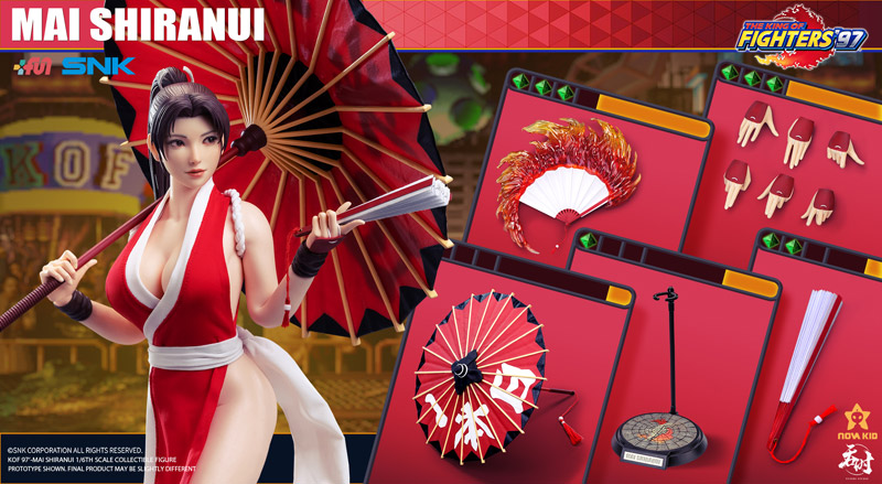 【Tunshi Studio】TS-XZZ-002 1/6 KOF97 THE KING OF FIGHTERS ‘97 - MAI SHIRANUI ザ・キング・オブ・ファイターズ 不知火舞