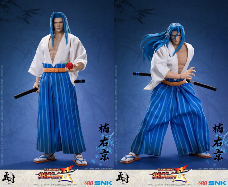 【Tunshi Studio】TS-008 1/6 SNK SAMURAI SHODOWN2 真SAMURAI SPIRITS 覇王丸地獄変 橘右京 1/6スケールフィギュア