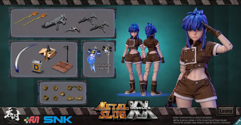 Tunshi Studio】TS-012 SNK METAL SLUG XX LEONA HEIDERN メタル
