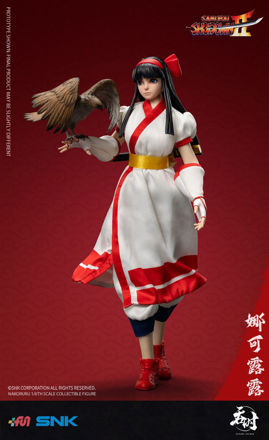 【Tunshi Studio】TS-018 1/6 SNK SAMURAI SHODOWN2 真SAMURAI SPIRITS 覇王丸地獄変 ナコルル 1/6スケールフィギュア