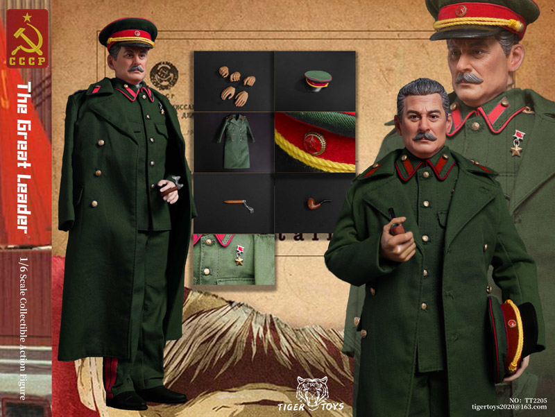 【TIGERTOYS】TT2205 1/6 Soviet Leader Stalin ソビエト連邦 最高指導者 ヨシフ・スターリン 1/6スケール男性フィギュア