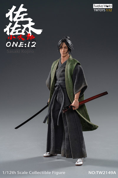 【TWTOYS】TW2149A 1/12 Sasaki Kojiro (Standard Edition)  1/12 佐々木小次郎 侍 浪人 通常版 1/12スケールアクションフィギュア