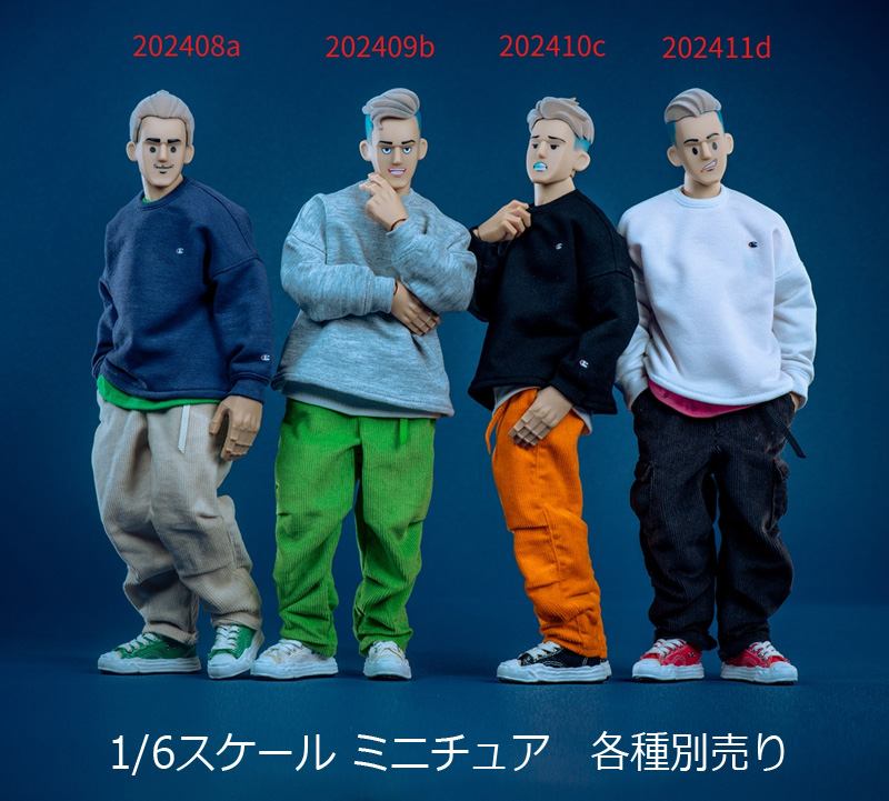 Trickyman12】202408a/09b/10c/11d 1/6 CITYBOY シティ・ボーイ