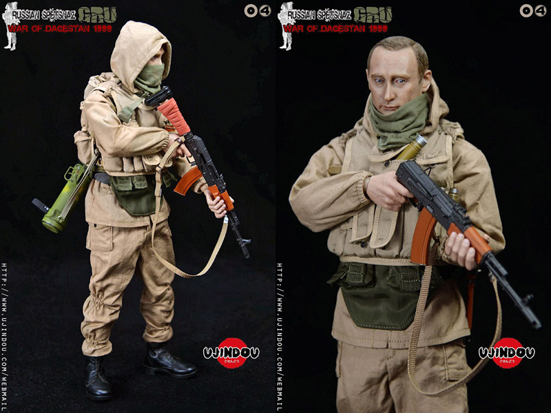 【UJINDOU】UD9004 1/6 RUSSIAN SPETSNAZ GRU WAR OF DAGESTAN 1999 スペツナズ ロシア連邦軍参謀本部情報総局 ダゲスタン侵攻1999