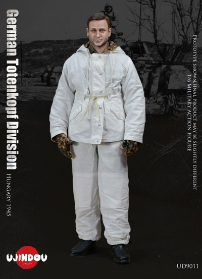UJINDOU】UD9011 1/6 WW2 German Totenkopf Division Hungary