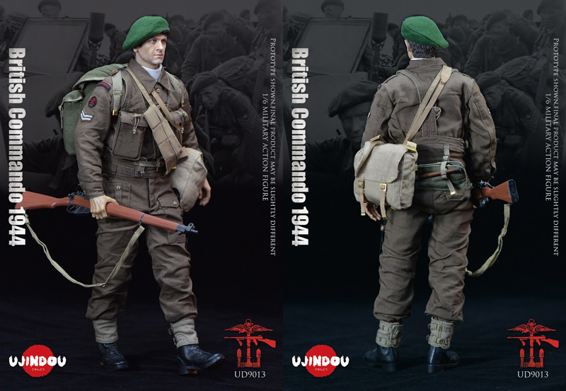 【UJINDOU】UD9013 1/6 WW2 British Commando 1944 WW2 イギリス軍 コマンド部隊