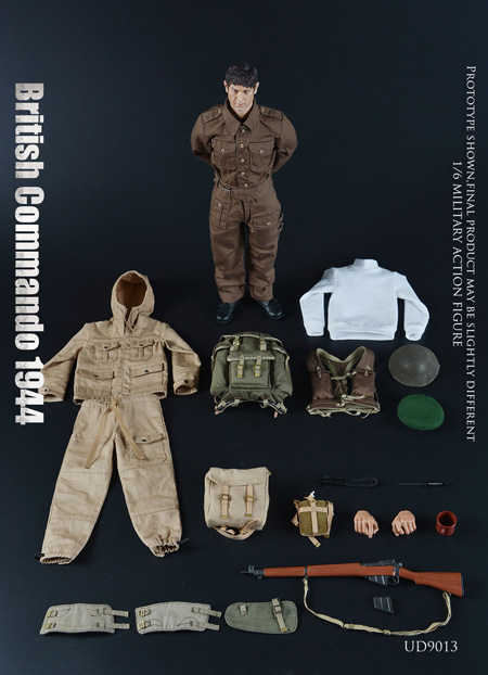 【UJINDOU】UD9013 1/6 WW2 British Commando 1944 WW2 イギリス軍 コマンド部隊