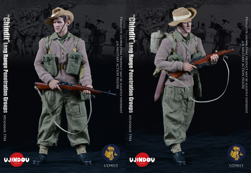 UJINDOU】UD9015 1/6 WW2 Chindit Long Range Penetration