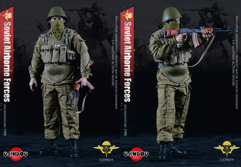 【UJINDOU】UD9019 1/6 SOVIET AIRBORNE TROOPS“VDV” IN AFGHANISTAN  ソビエト連邦軍 空挺部隊 アフガニスタン1988