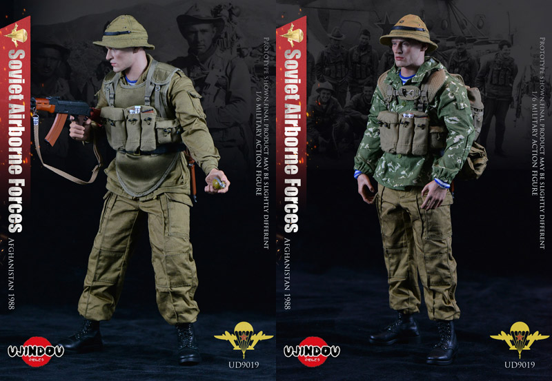 【UJINDOU】UD9019 1/6 SOVIET AIRBORNE TROOPS“VDV” IN AFGHANISTAN  ソビエト連邦軍 空挺部隊 アフガニスタン1988