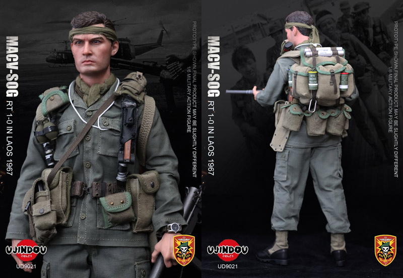 【UJINDOU】UD9021 1/6 MACV-SOG Recon Team in Laos 1967 アメリカ軍 南ベトナム軍事援助司令部付研究・観察グループ ラオス1967