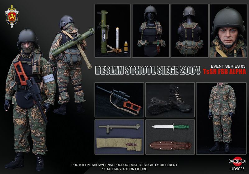 UJINDOU】UD9025 1/6 TsSN FSB at Beslan School Siege 2004 UJINDOU】UD9025 1/6 TsSN FSB at Beslan School Siege 2004