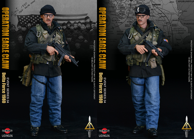 【UJINDOU】UD9026 1/6 U.S. ARMY DELTA FORCE 1980 OPERATION EAGLE CLAW アメリカ陸軍 デルタフォース イーグルクロー作戦1980