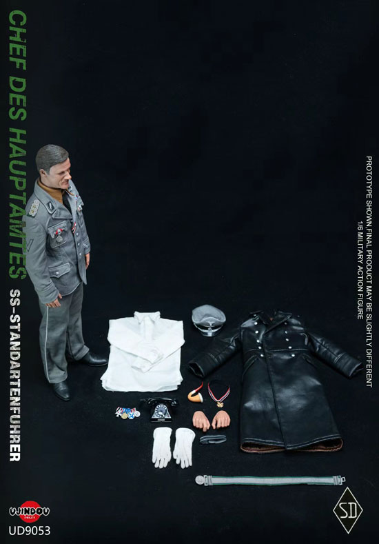 【UJINDOU】UD9053 1/6 WW2 German Chef Des Hauptamtes SS-Standartenfuhrer WW2 ドイツ軍 親衛隊大佐