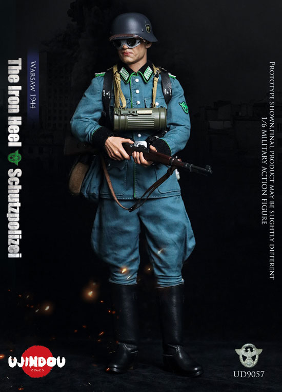 UJINDOU】UD9057 1/6 WW2 German Schutzpolizei Warsaw 1944 WW2