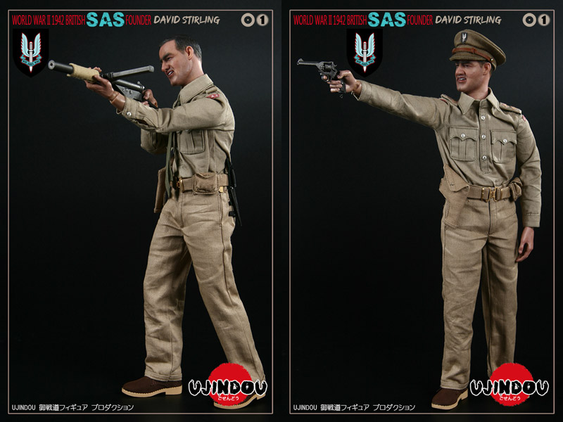 【UJINDOU】UD90001 1/6 WW2 BRITISH SAS FOUNDER DAVID STIRLING 1942