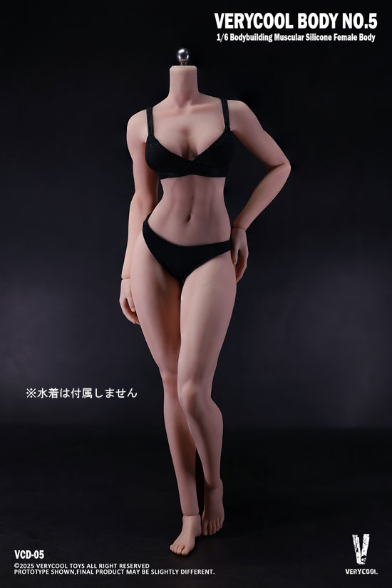 【VeryCool】BODY NO.5 VCD-05B 1/6  Silicone Female Body マスキュラータイプ