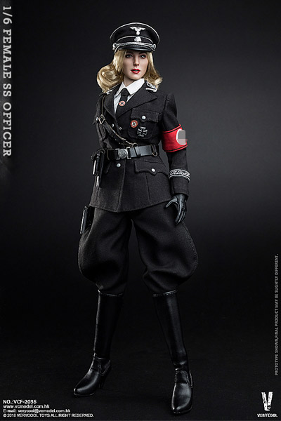 【VeryCool】VCF2036 1/6 Female SS Officer WW2 ドイツ軍 親衛隊 女性オフィサー 1/6スケール女性フィギュア