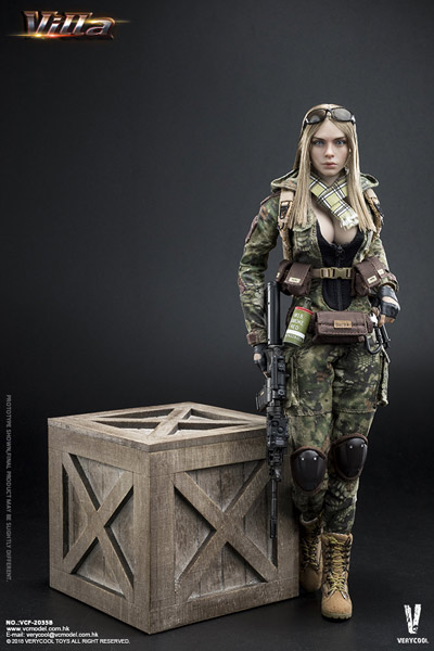 VeryCool】VCF2035B 1/6 Python Stripe Camouflage - Villa Sister ...