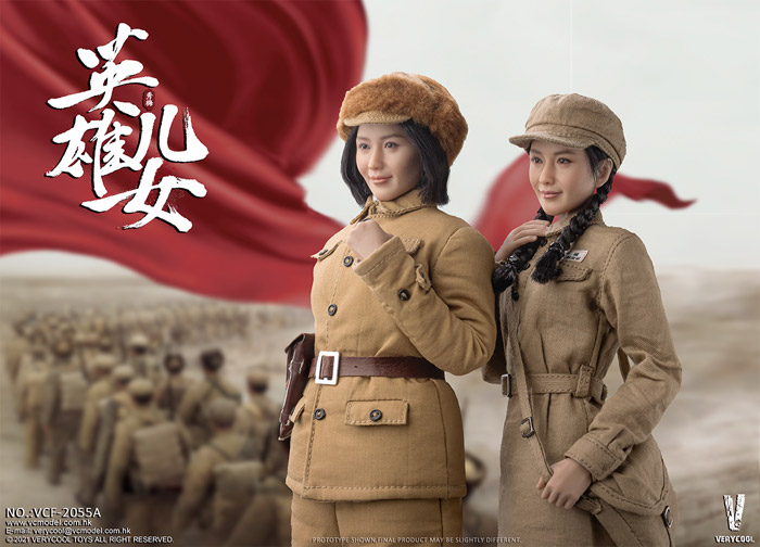 VERYCOOL 1/6 中国人民志願軍 英雄児女 ”秀梅” ≪2体セット≫ VeryCool】VCF-2055A 1/6 Chinese People's Volunteer Army
