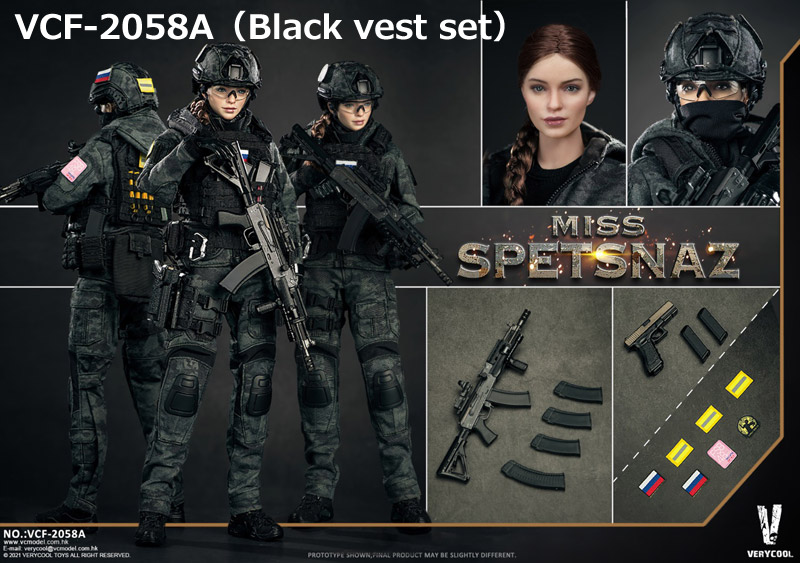 VeryCool】VCF-2058 A/B 1/6 MCB Camouflage Russian Special Combat