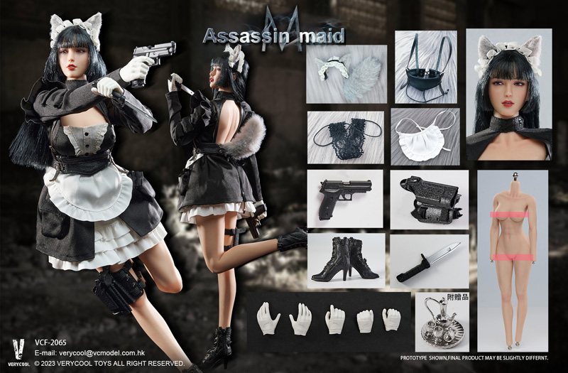 【VeryCool】VCF-2065 1/6 Female Assassin Series Assassin Maid Michelle アサシン メイド ミシェル