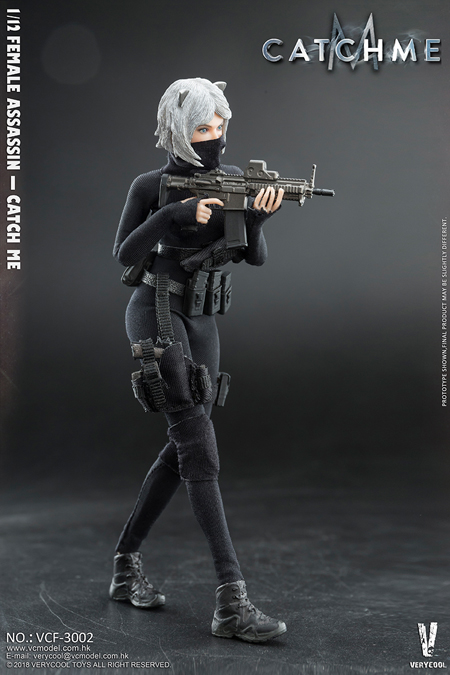 【VeryCool】VCF-3002 1/12 Palm Treasure Series — Female Assassin 