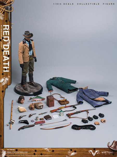 【VTS】VM-026 1/6 RED DEATH-WILDERNESS RIDER Wild West Cowboy ワイルド・ウエスト・カウボーイ 1/6スケール男性フィギュア