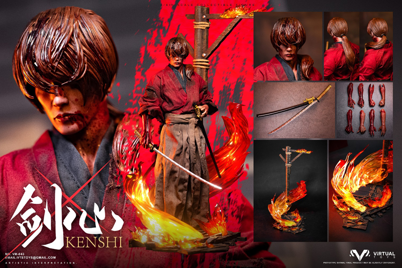 【VTS】VM-043B 1/6 KENSHI  Final Battle ver 剣士 侍 武士 ファイナルバトル版 1/6スケール男性フィギュア