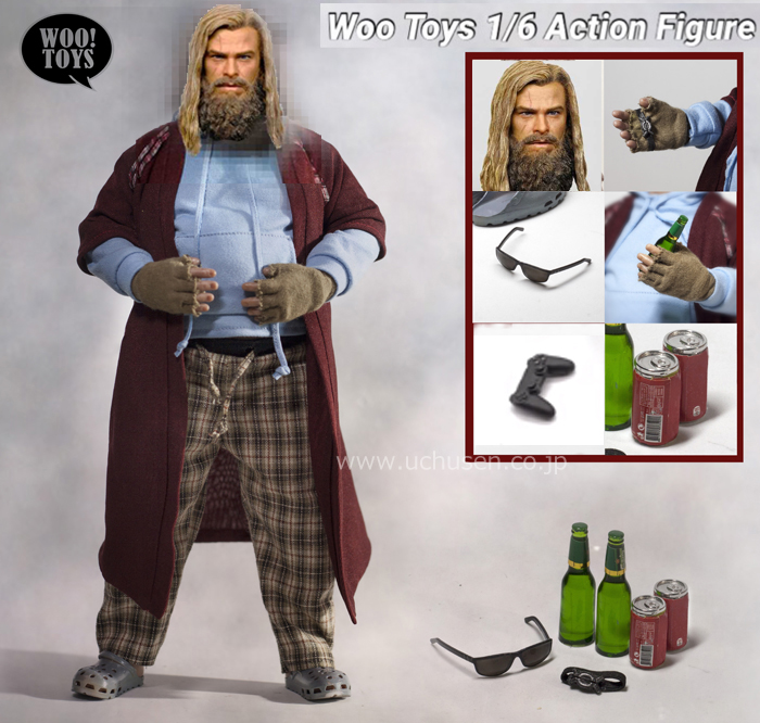 【WOO!TOYS】WO-004C Fat Vikings Full set 1/6スケール男性フィギュア