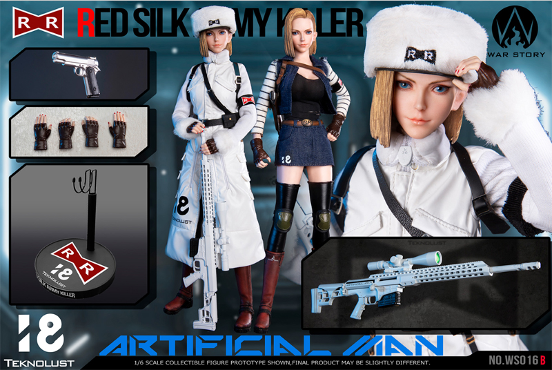 【WAR STORY】WS016B 1/6 RED SILK ARMY KILLER 18 Deluxe Edition レッド・シルク・アーミー・キラー 1/6スケールフィギュア