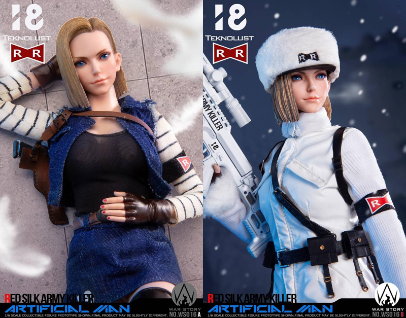 WAR STORY】WS016B 1/6 RED SILK ARMY KILLER 18 Deluxe Edition