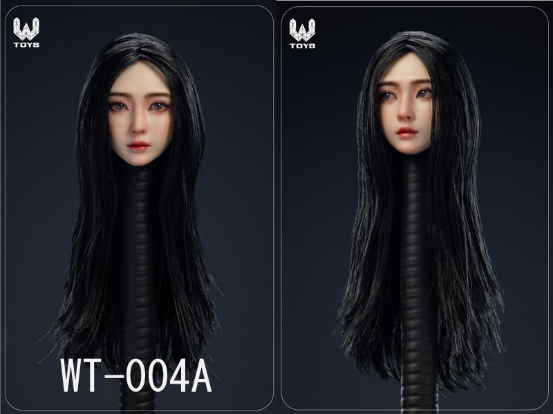 W TOYS】WT-004A/B/C 1/6 Xiaoru Headsculpt(Heavy Makeup