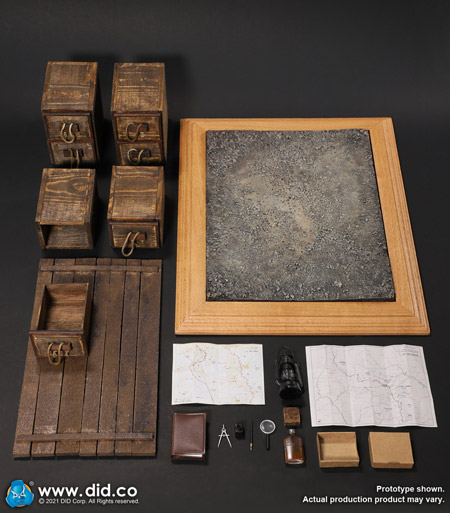 激安通販の DID】E60062 WW1 War Desk Diorama Set 第一次世界大戦 戦場 人文