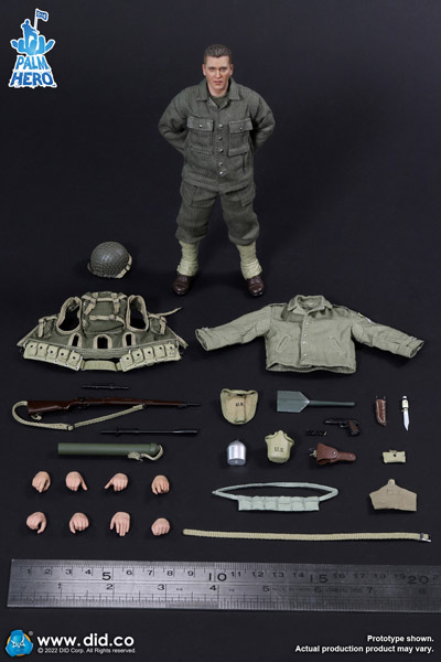 【DID】XA80009 1/12 PALM HERO WW2 US 2nd Ranger Battalion Series 2 - Private Jackson