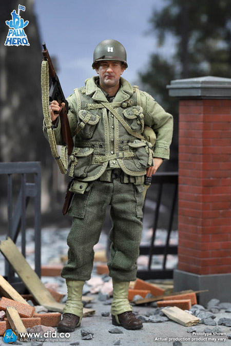 【DID】XA80010 1/12 PALM HERO WW2 US 2nd Ranger Battalion Series 1 - Captain Miller アメリカ陸軍 第2レンジャー大隊 ミラー大尉