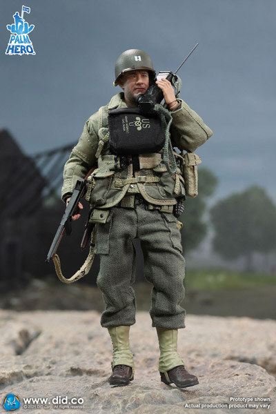 【DID】XA80010 1/12 PALM HERO WW2 US 2nd Ranger Battalion Series 1 - Captain Miller アメリカ陸軍 第2レンジャー大隊 ミラー大尉