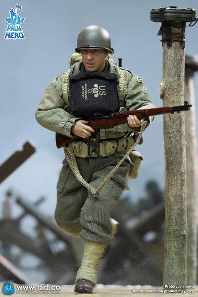 【DID】XA80011 1/12 PALM HERO WW2 US 2nd Ranger Battalion Series 3 - Private  Caparzo アメリカ陸軍 第2レンジャー大隊 カパーゾ二等兵 1/12スケールアクションフィギュア