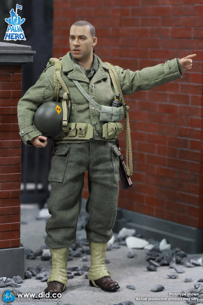 【DID】XA80011 1/12 PALM HERO WW2 US 2nd Ranger Battalion Series 3 - Private  Caparzo アメリカ陸軍 第2レンジャー大隊 カパーゾ二等兵 1/12スケールアクションフィギュア