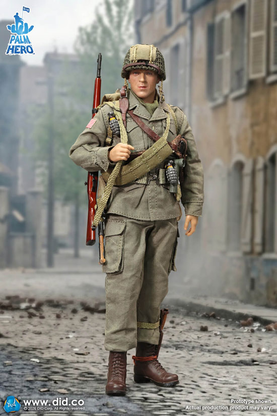 【DID】XA80039 1/12 WW2 U.S. Army 101st Airborne Division - Captain Winters WW2アメリカ陸軍 第101空挺師団