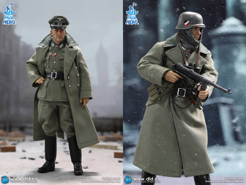 【DID】XD80007 1/12 WW2 German WH Infantry Captain Thomas ドイツ陸軍 大尉