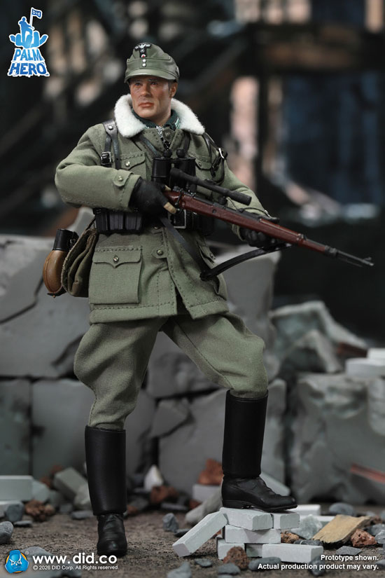 【DID】XD80036 1/12 WW2 German - Major Erwin König WW2 ドイツ国防軍 陸軍 狙撃兵 スナイパー ケーニッヒ少佐