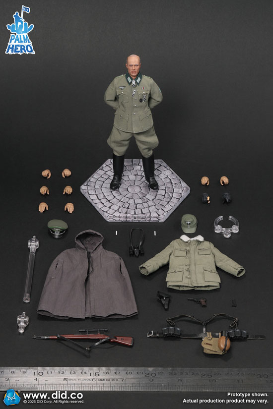 【DID】XD80036 1/12 WW2 German - Major Erwin König WW2 ドイツ国防軍 陸軍 狙撃兵 スナイパー ケーニッヒ少佐