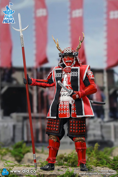 DID】XJ80015 1/12 Palm Hero Japan Samurai Series-Sanada