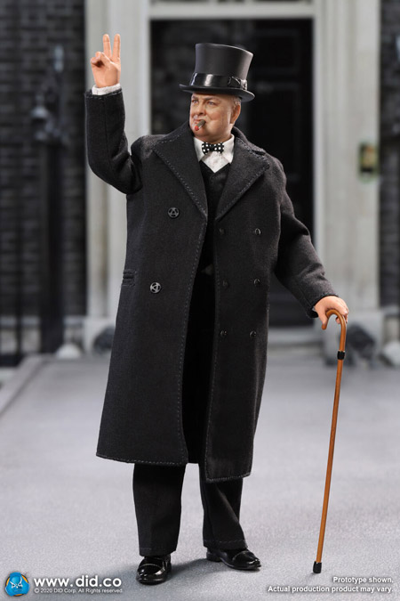 【DID】XK80002 1/12 PALM HERO Prime Minister of United Kingdom - Winston Churchill イギリス首相 ウィンストン・チャーチル