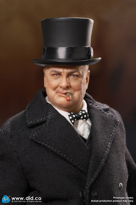 【DID】XK80002 1/12 PALM HERO Prime Minister of United Kingdom - Winston Churchill イギリス首相 ウィンストン・チャーチル