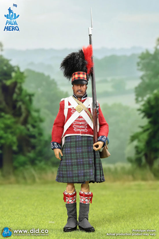 【DID】XN80040 1/12 British Army 42nd Regiment - The Black Watch - Angus