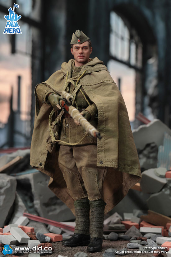【DID】XR80037 1/12 WW2 Russian Sniper - Vasily Zaitsev WW2 ソビエト連邦軍 狙撃兵 スナイパー ヴァシリ・ザイツェフ