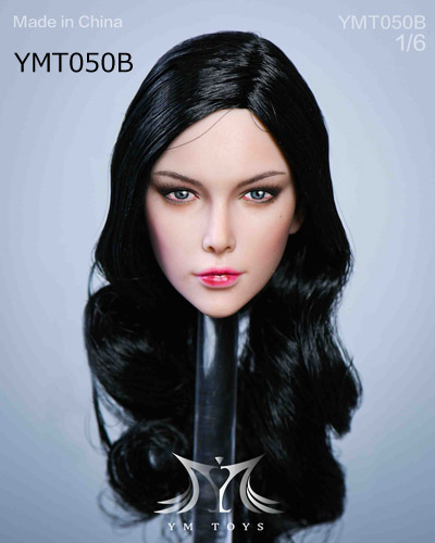 YMtoys】YMT050 ABCD beauty headsculpt 1/6スケール 植毛 女性