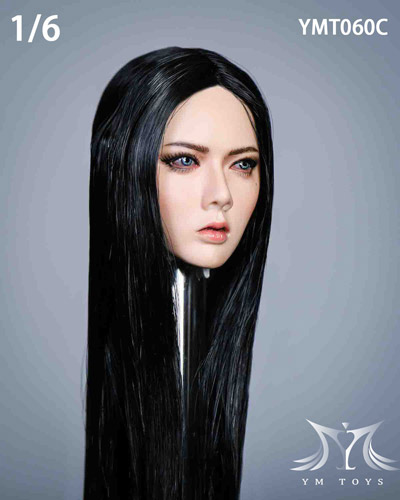 YM Toys 1/6 アジア人女性ショート黒髪(YMT-002B) フィギュア